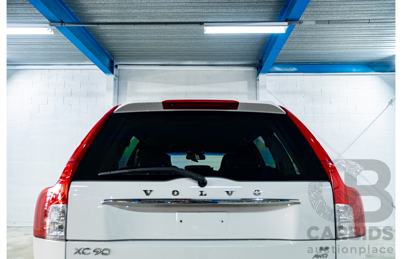 1/2014 Volvo XC90 3.2 R-Design (AWD) MY14 4d Wagon White 3.2L - 7 Seater