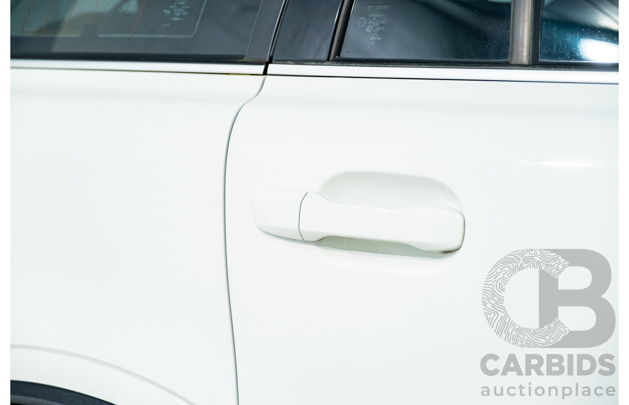 1/2014 Volvo XC90 3.2 R-Design (AWD) MY14 4d Wagon White 3.2L - 7 Seater