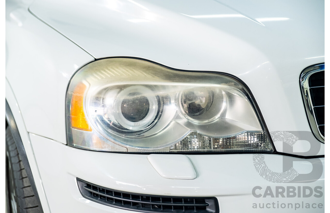 1/2014 Volvo XC90 3.2 R-Design (AWD) MY14 4d Wagon White 3.2L - 7 Seater