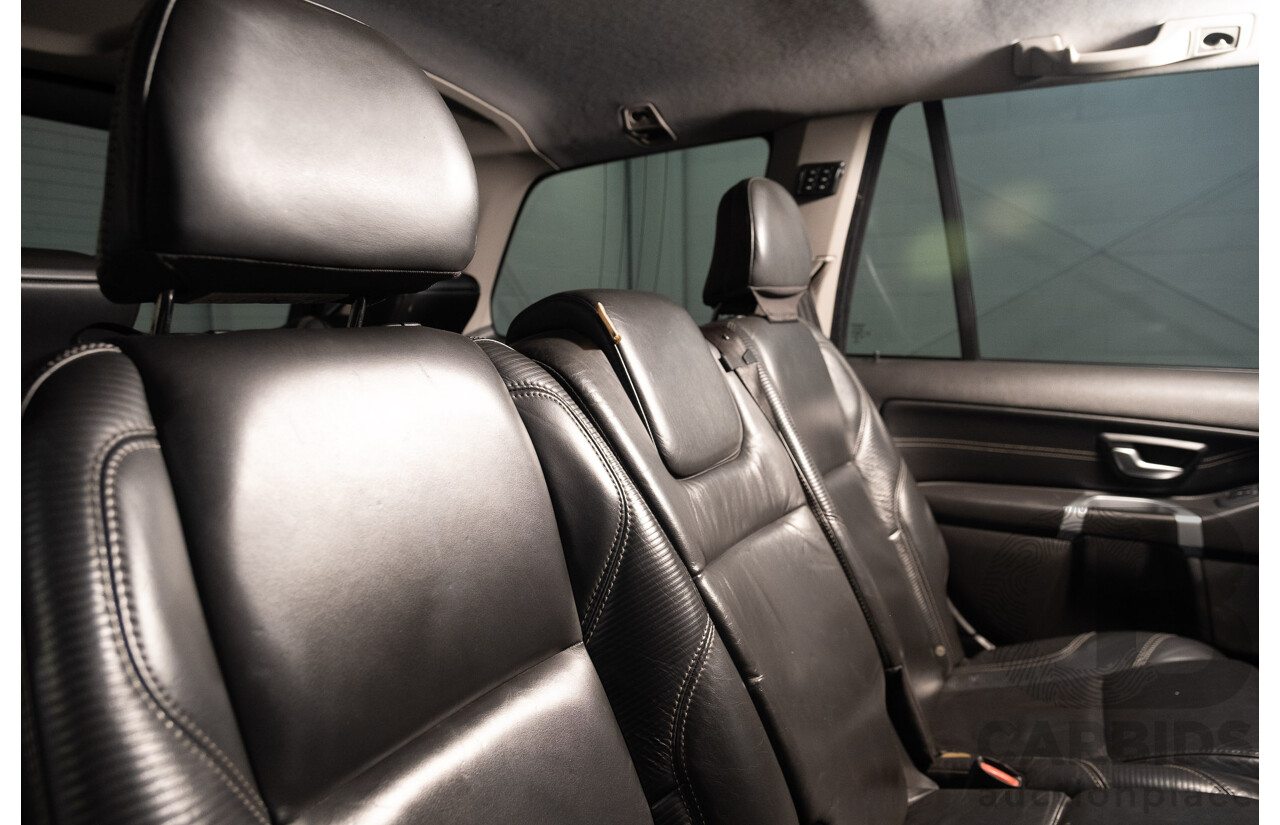 1/2014 Volvo XC90 3.2 R-Design (AWD) MY14 4d Wagon White 3.2L - 7 Seater