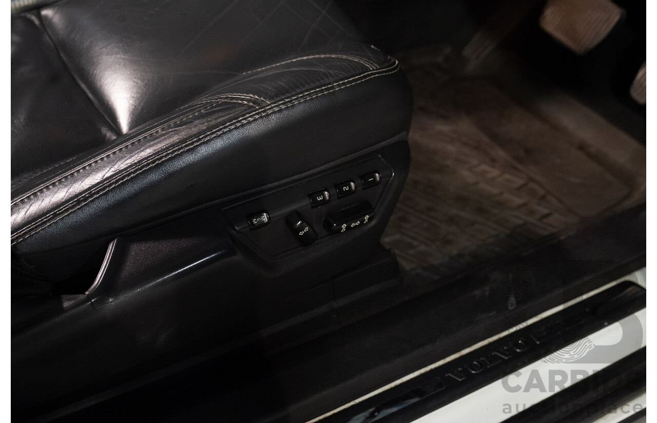 1/2014 Volvo XC90 3.2 R-Design (AWD) MY14 4d Wagon White 3.2L - 7 Seater