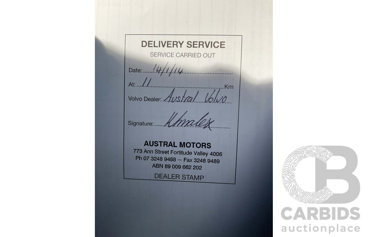 1/2014 Volvo XC90 3.2 R-Design (AWD) MY14 4d Wagon White 3.2L - 7 Seater