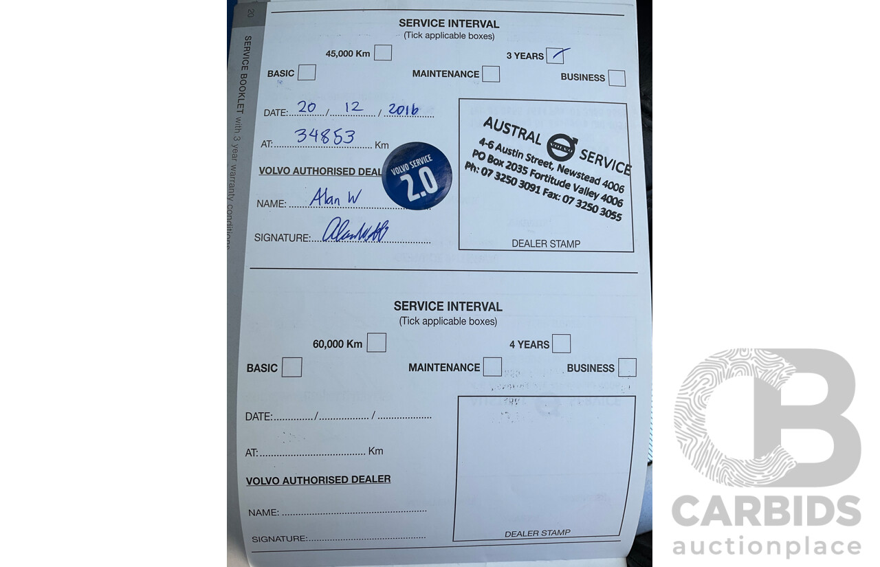 1/2014 Volvo XC90 3.2 R-Design (AWD) MY14 4d Wagon White 3.2L - 7 Seater