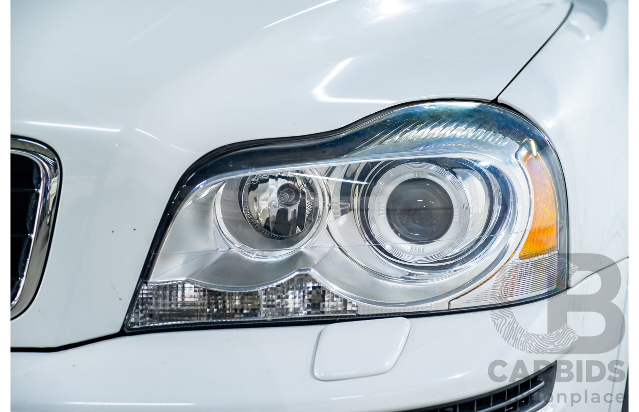 1/2014 Volvo XC90 3.2 R-Design (AWD) MY14 4d Wagon White 3.2L - 7 Seater