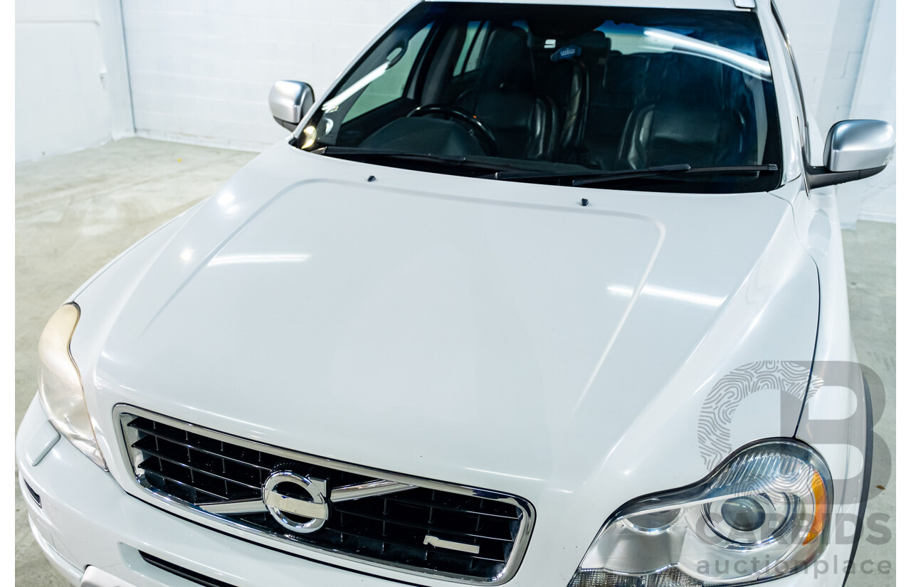 1/2014 Volvo XC90 3.2 R-Design (AWD) MY14 4d Wagon White 3.2L - 7 Seater