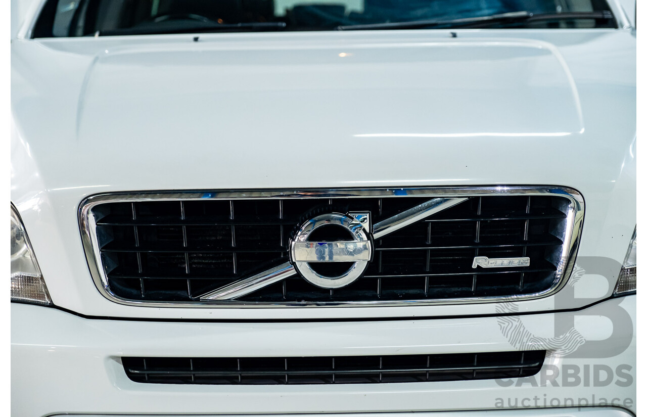 1/2014 Volvo XC90 3.2 R-Design (AWD) MY14 4d Wagon White 3.2L - 7 Seater