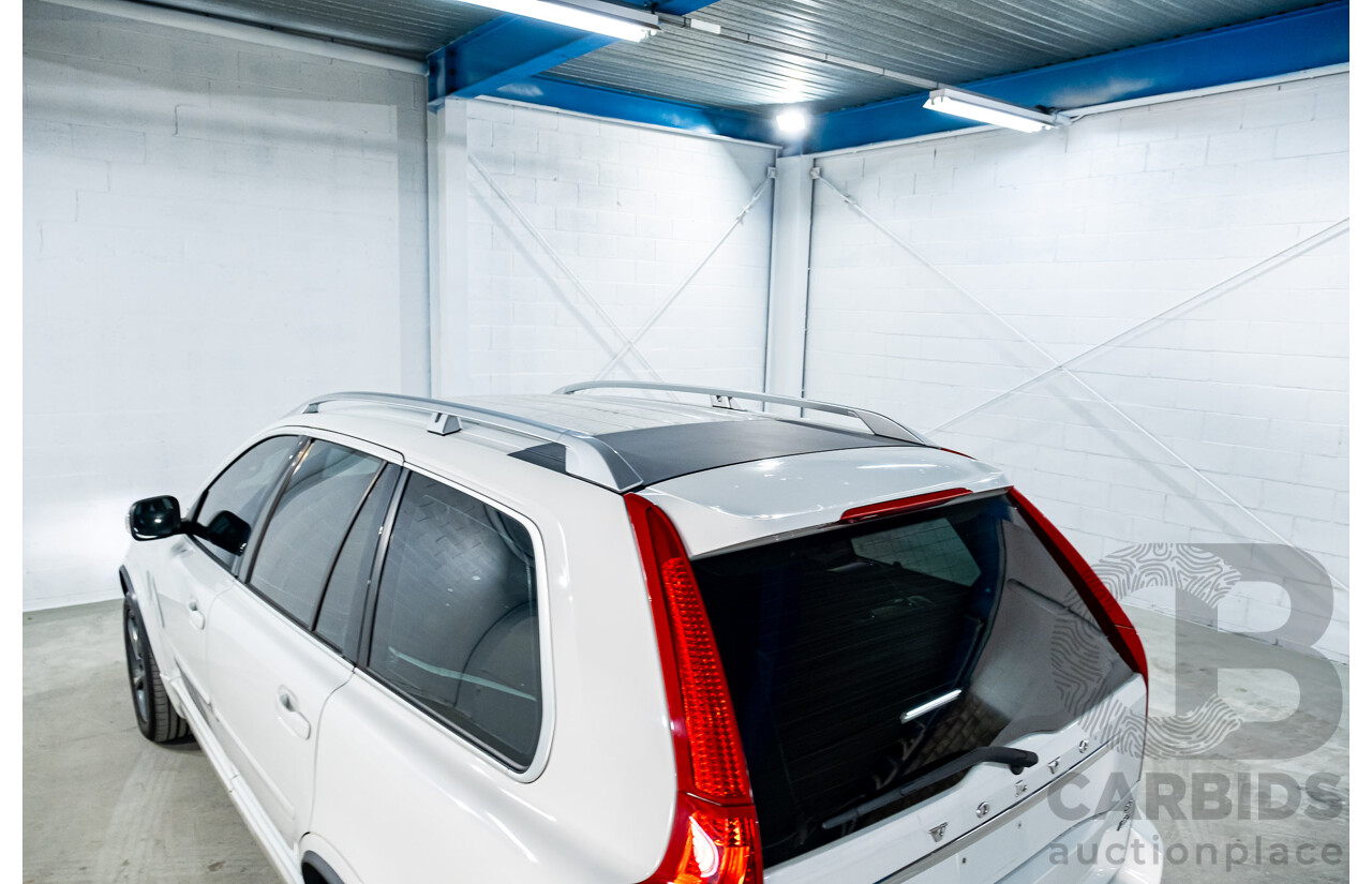 1/2014 Volvo XC90 3.2 R-Design (AWD) MY14 4d Wagon White 3.2L - 7 Seater