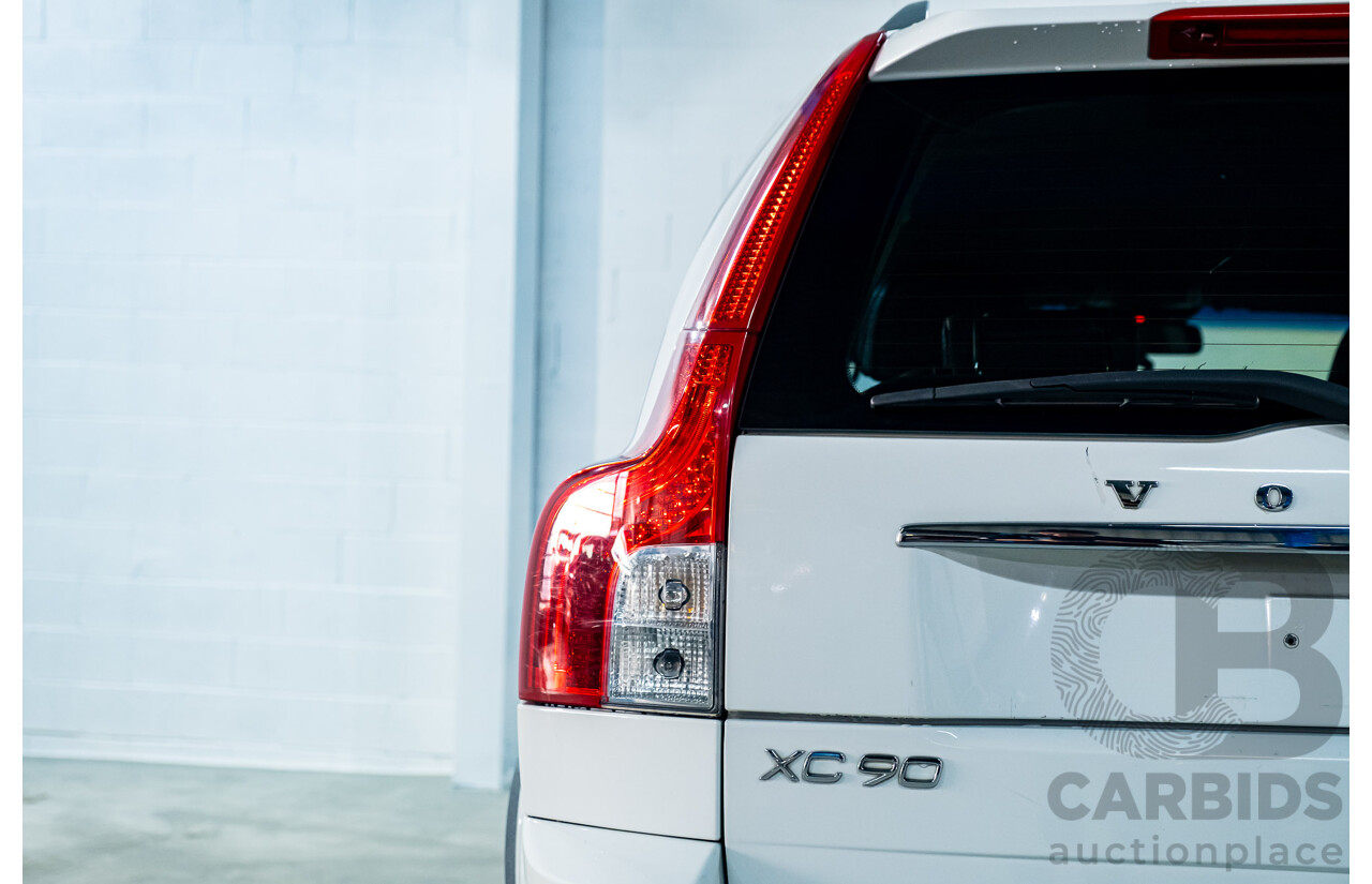1/2014 Volvo XC90 3.2 R-Design (AWD) MY14 4d Wagon White 3.2L - 7 Seater