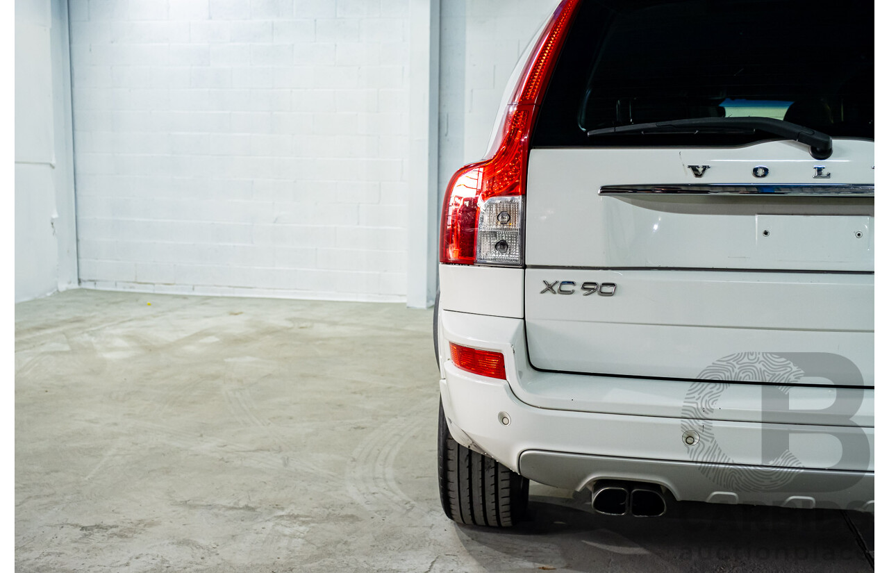 1/2014 Volvo XC90 3.2 R-Design (AWD) MY14 4d Wagon White 3.2L - 7 Seater