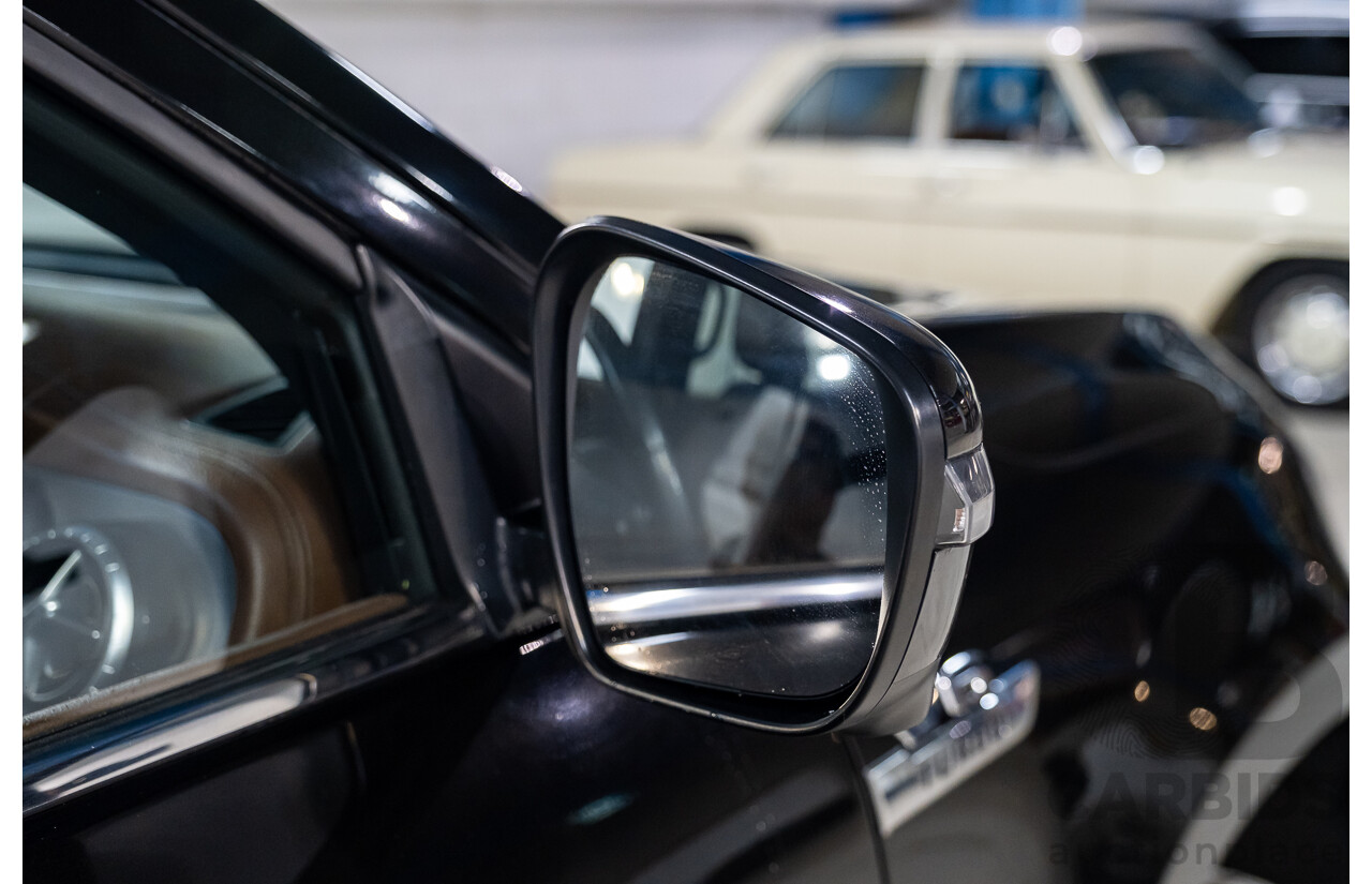 01/2019 Mercedes Benz X350d Power 4Matic (4x4) 470 4d Dual Cab Utility Kabara Black Metallic Turbo Diesel V6 3.0L