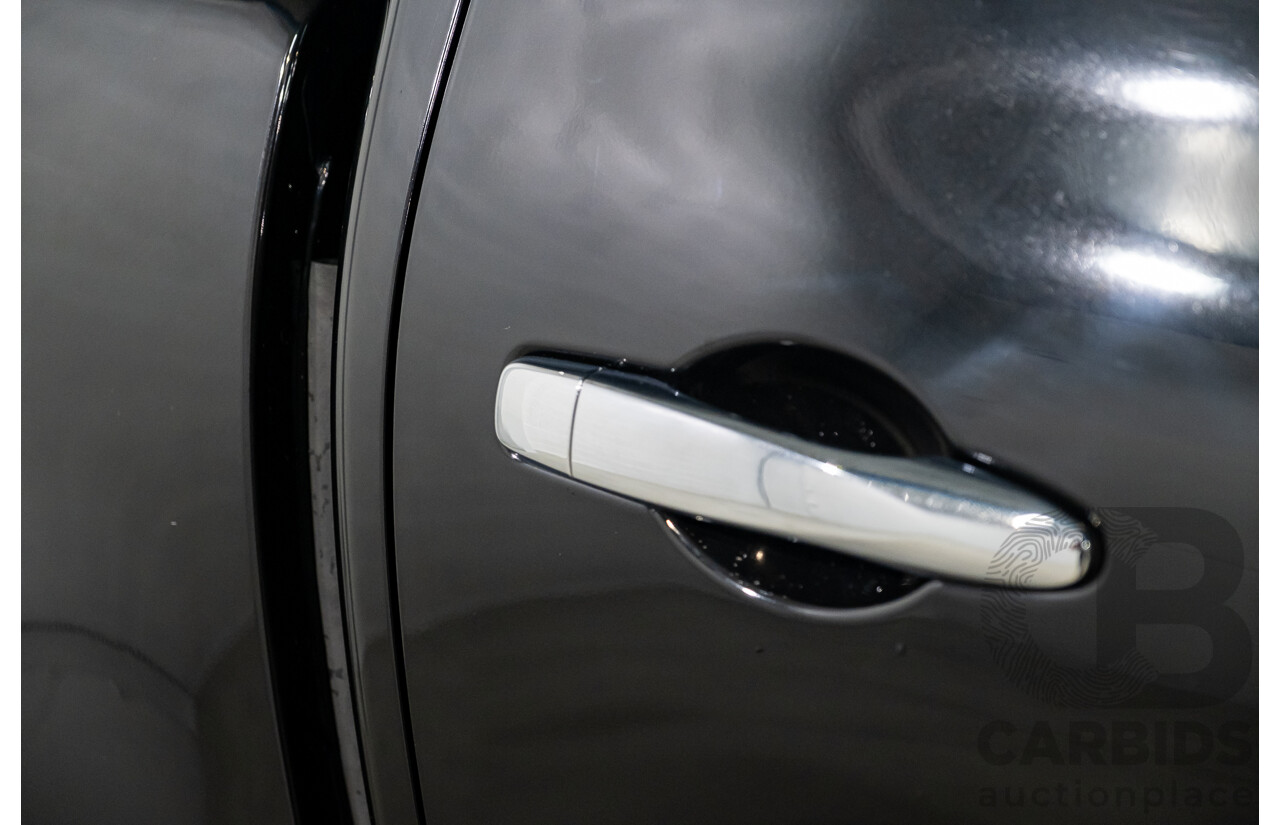 01/2019 Mercedes Benz X350d Power 4Matic (4x4) 470 4d Dual Cab Utility Kabara Black Metallic Turbo Diesel V6 3.0L