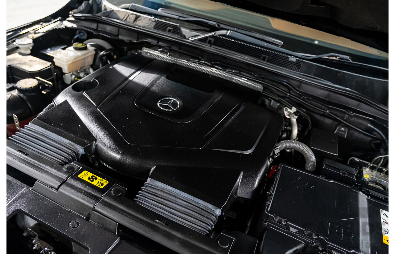 01/2019 Mercedes Benz X350d Power 4Matic (4x4) 470 4d Dual Cab Utility Kabara Black Metallic Turbo Diesel V6 3.0L