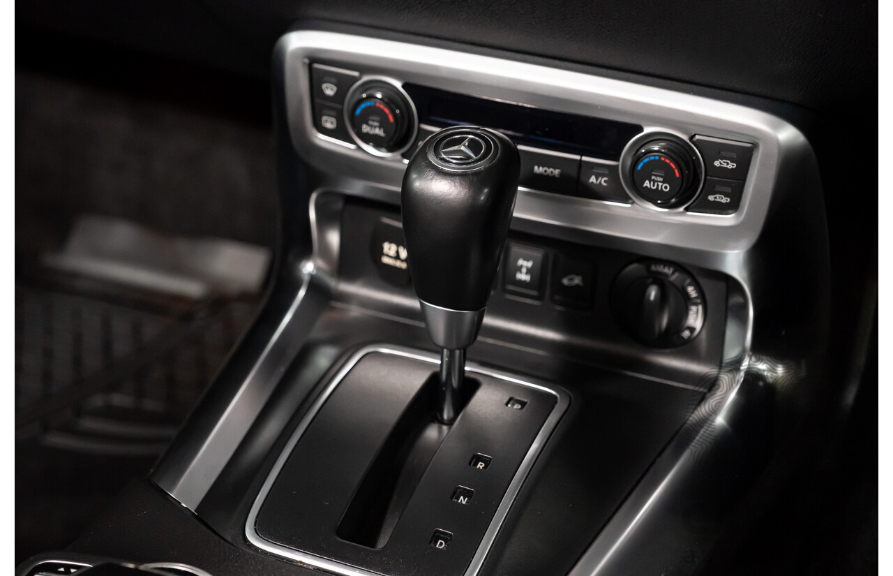 01/2019 Mercedes Benz X350d Power 4Matic (4x4) 470 4d Dual Cab Utility Kabara Black Metallic Turbo Diesel V6 3.0L