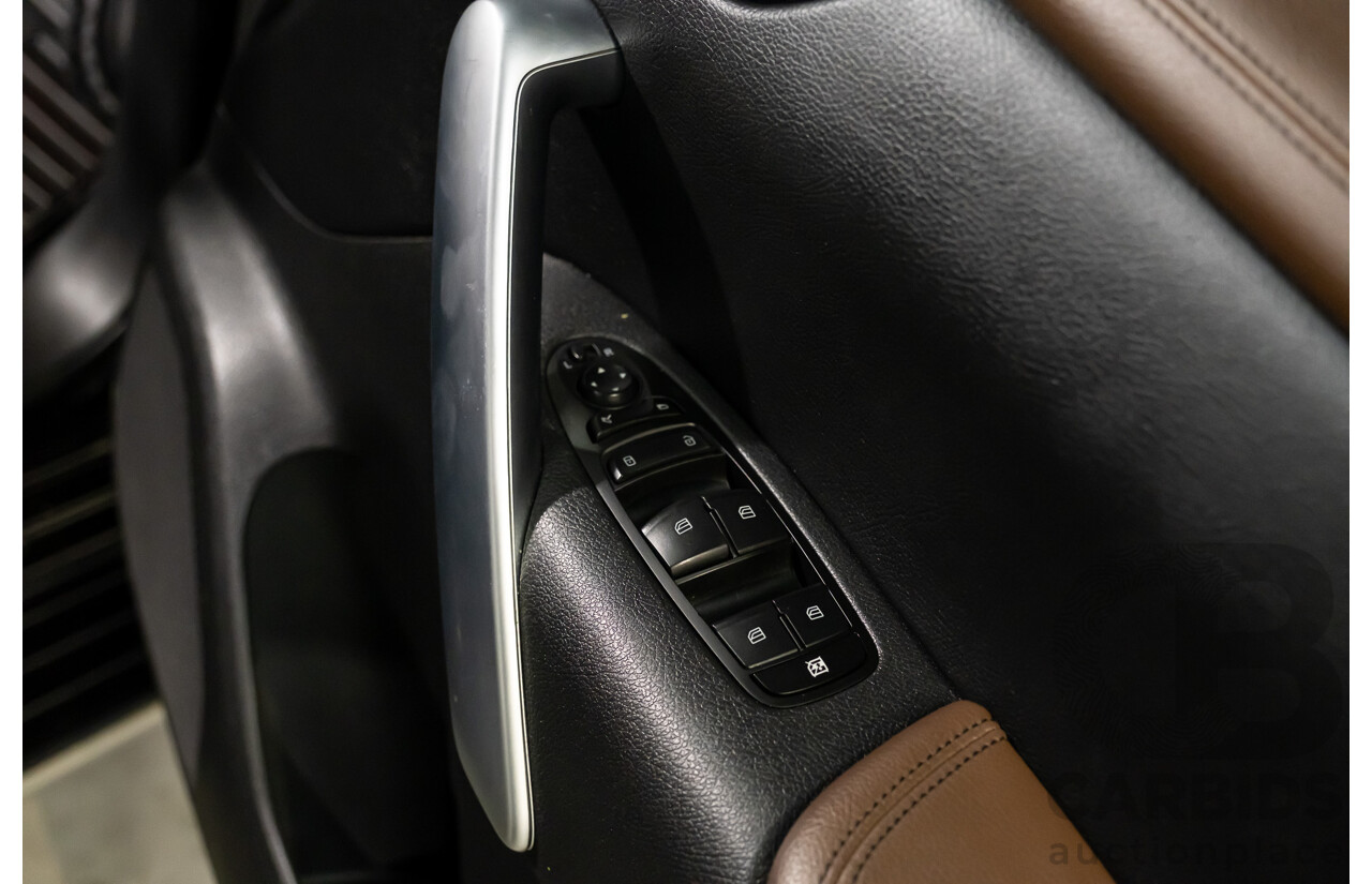 01/2019 Mercedes Benz X350d Power 4Matic (4x4) 470 4d Dual Cab Utility Kabara Black Metallic Turbo Diesel V6 3.0L