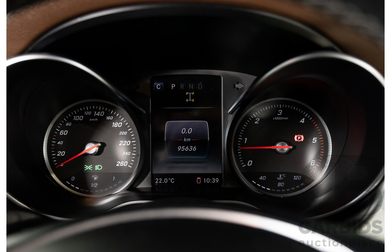 01/2019 Mercedes Benz X350d Power 4Matic (4x4) 470 4d Dual Cab Utility Kabara Black Metallic Turbo Diesel V6 3.0L