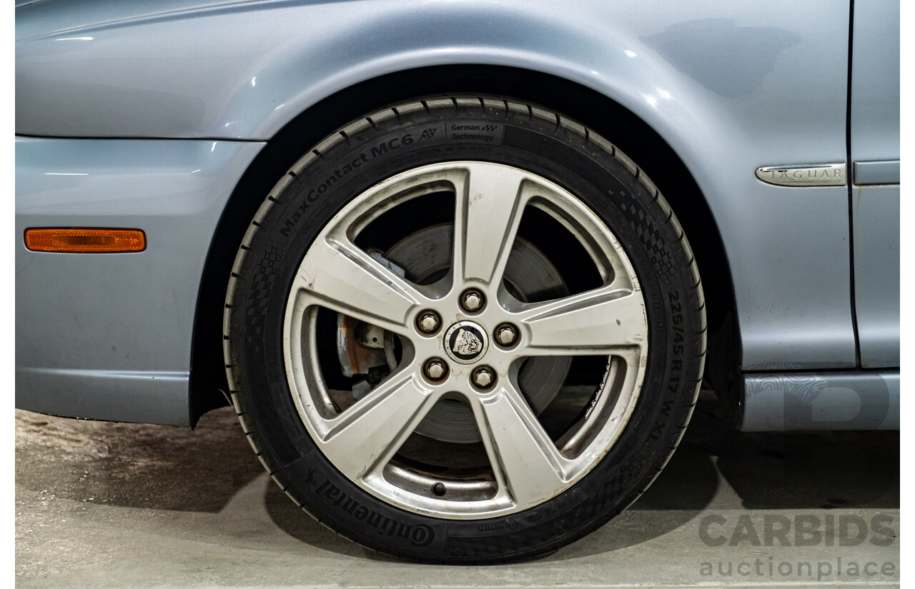 3/2009 Jaguar X Type 2.1 LE MY09 4d Sedan Metallic Light Blue 2.1L