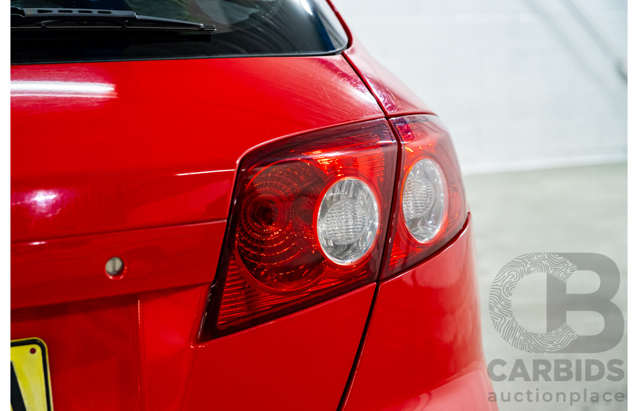 4/2008 Holden Viva JF MY08 Upgrade 4d Hatch Red 1.8L