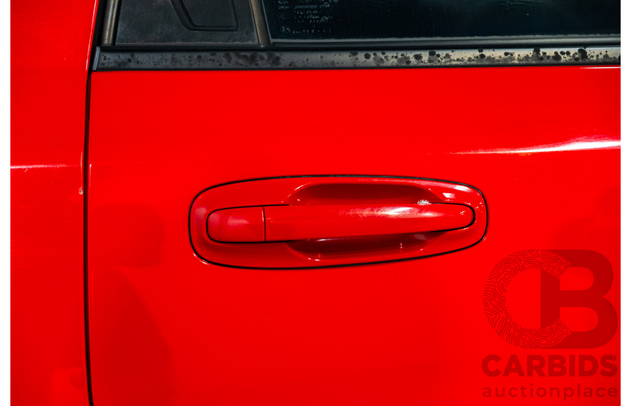 4/2008 Holden Viva JF MY08 Upgrade 4d Hatch Red 1.8L