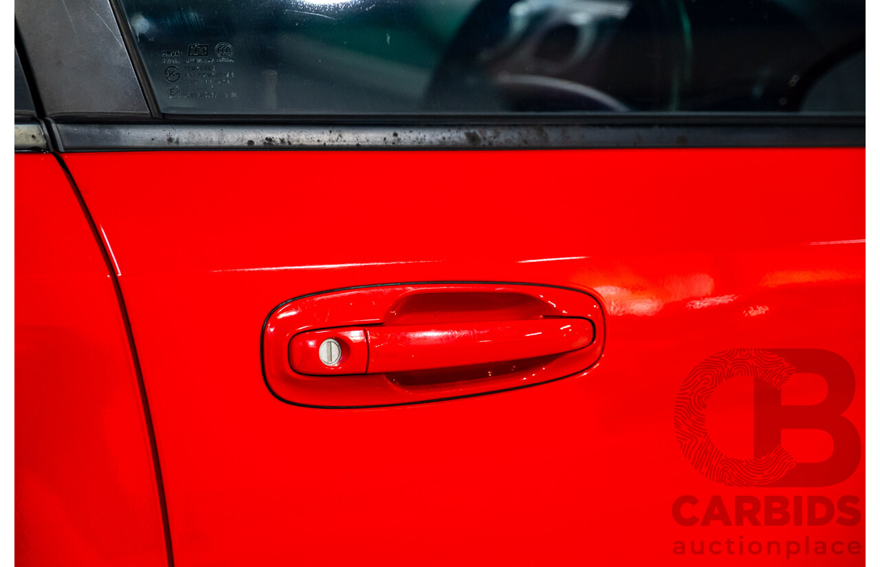 4/2008 Holden Viva JF MY08 Upgrade 4d Hatch Red 1.8L