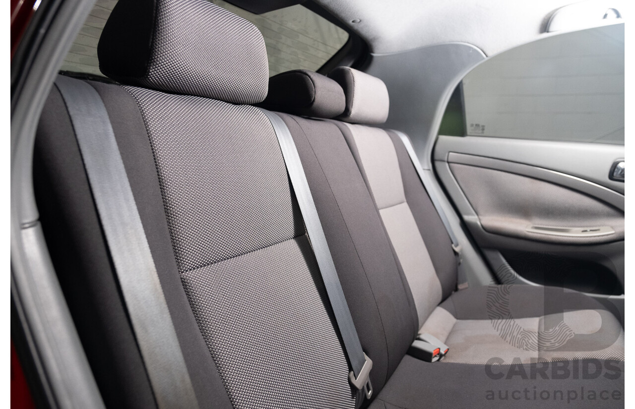 4/2008 Holden Viva JF MY08 Upgrade 4d Hatch Red 1.8L