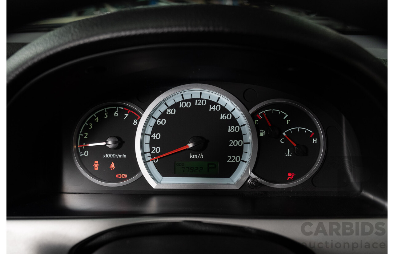 4/2008 Holden Viva JF MY08 Upgrade 4d Hatch Red 1.8L