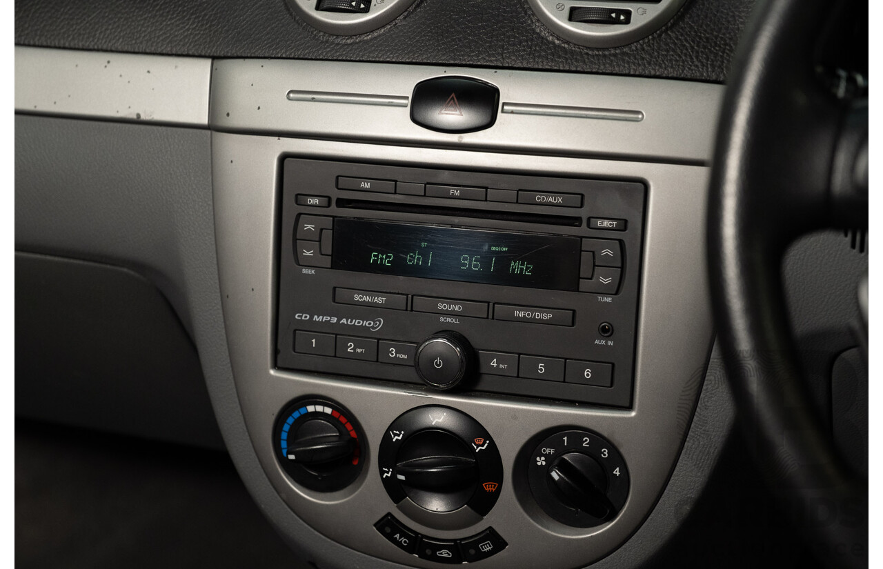 4/2008 Holden Viva JF MY08 Upgrade 4d Hatch Red 1.8L