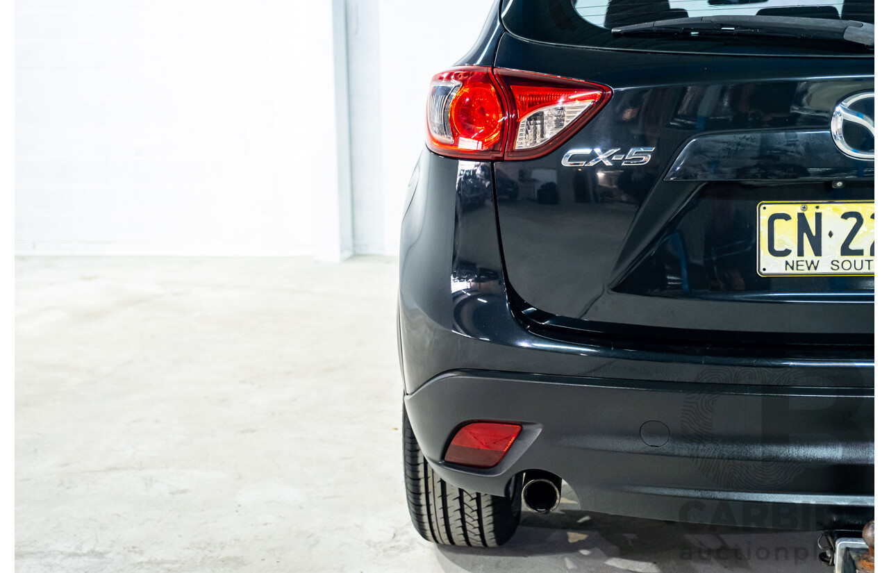 6/2012 Mazda CX-5 MAXX  4d Wagon Black 2.0L