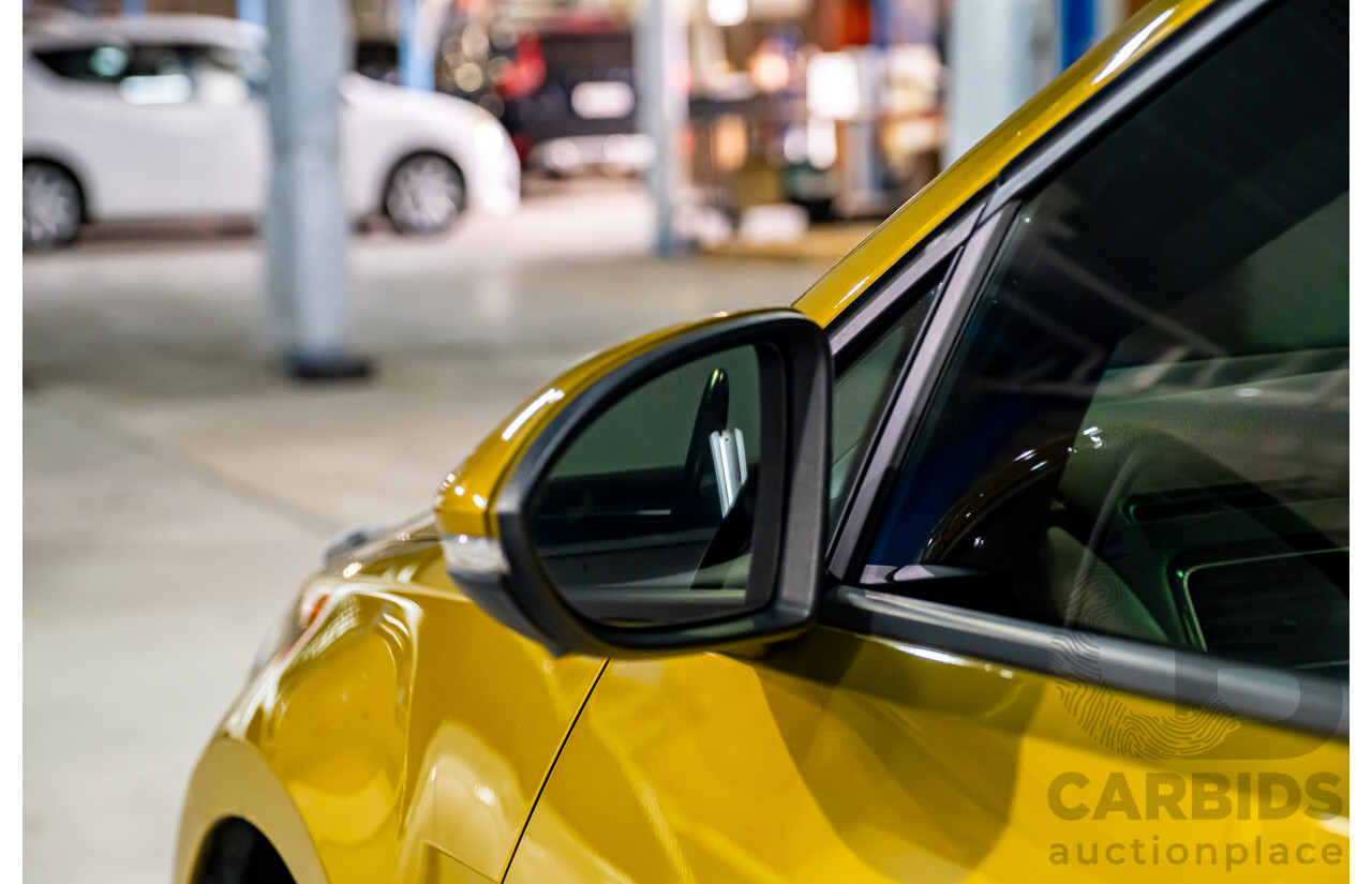2/2018 Volkswagen Golf 110 TSI Highline MK7.5 AU MY16 4d Hatch Tumeric Yellow Metallic Turbo 1.4L