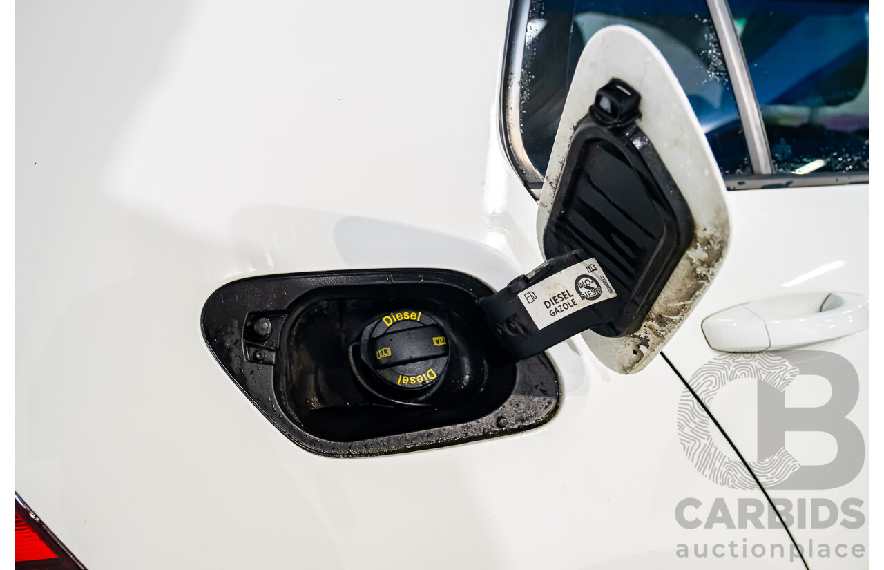 2/2017 Volkswagen Golf 110 TDI Highline MK7 AU 5d Hatchback White Turbo Diesel 2.0L