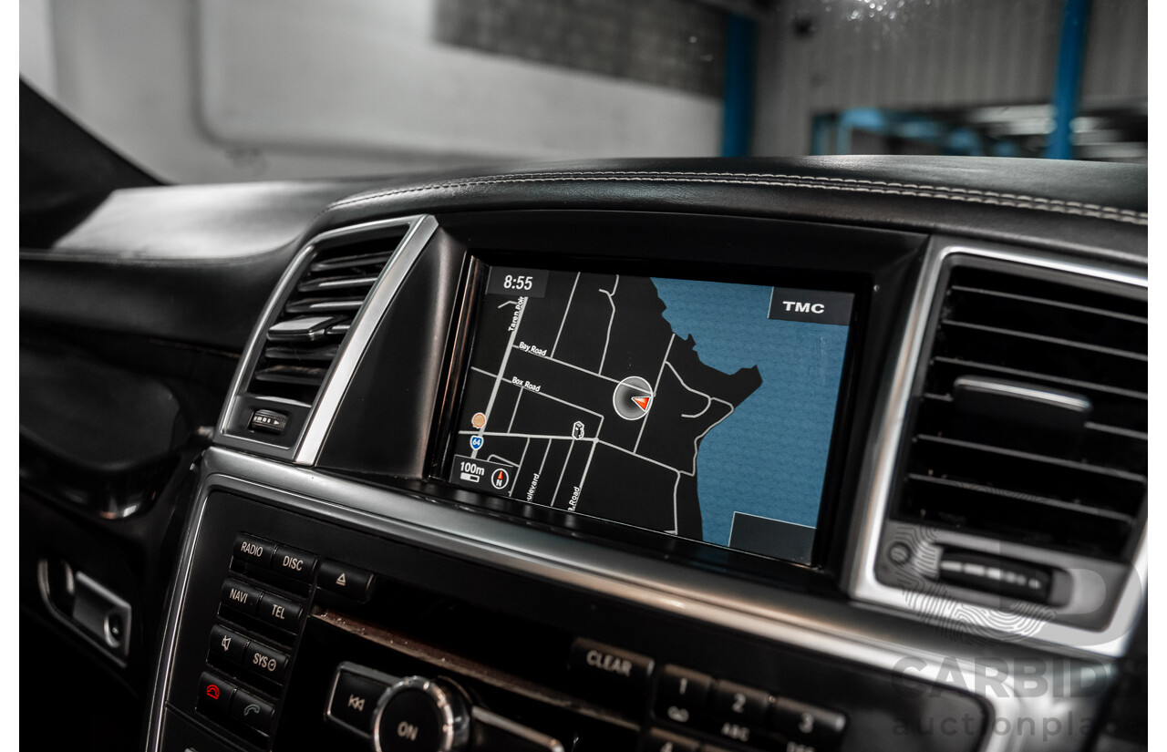 4/2014 Mercedes Benz ML63 AMG (4x4) W166 4d Wagon Diamond White Metallic Twin Turbo V8 5.5L