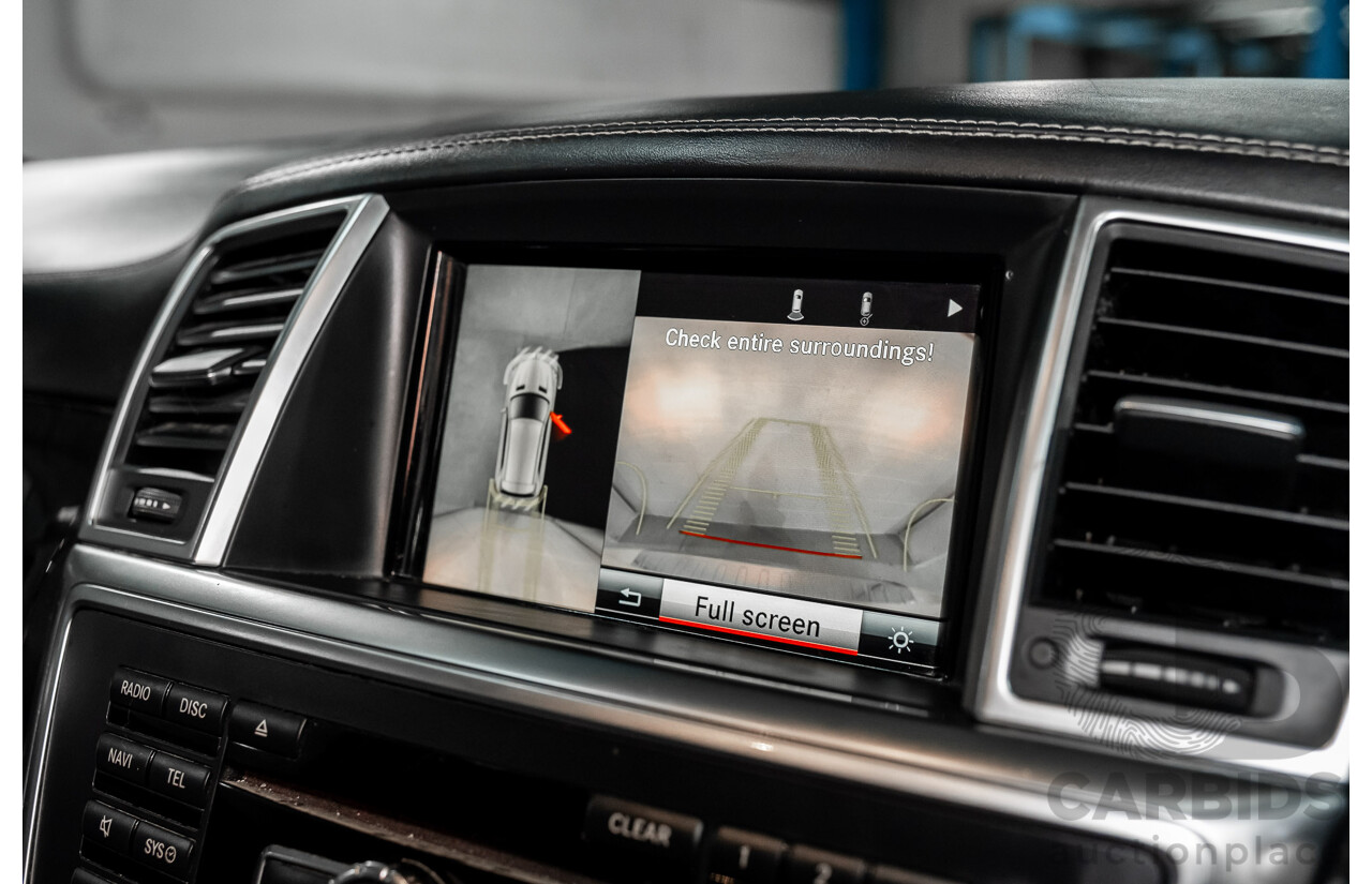 4/2014 Mercedes Benz ML63 AMG (4x4) W166 4d Wagon Diamond White Metallic Twin Turbo V8 5.5L