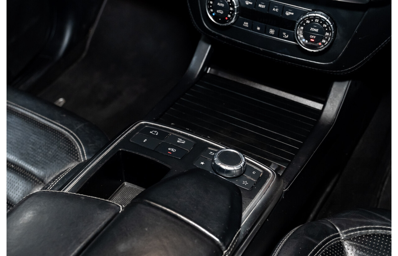 4/2014 Mercedes Benz ML63 AMG (4x4) W166 4d Wagon Diamond White Metallic Twin Turbo V8 5.5L