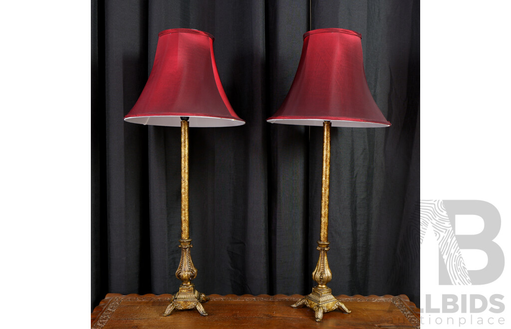 Pair of Modern Table Lamps