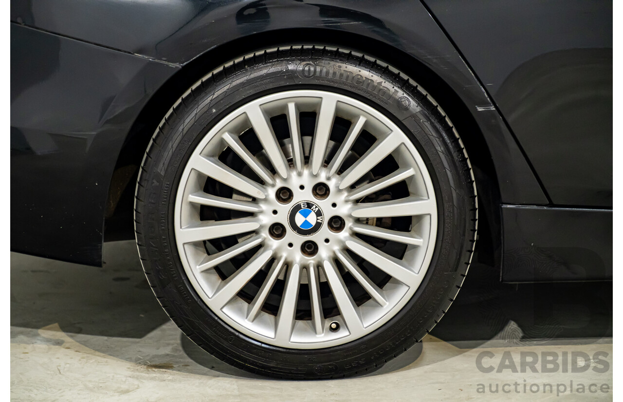 9/2013 BMW 328i Touring F31 4d Wagon Black Sapphire Metallic Turbo 2.0L