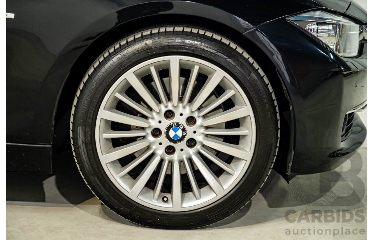 9/2013 BMW 328i Touring F31 4d Wagon Black Sapphire Metallic Turbo 2.0L