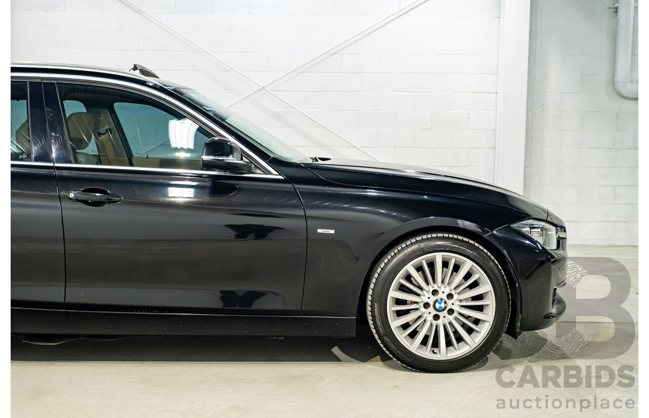 9/2013 BMW 328i Touring F31 4d Wagon Black Sapphire Metallic Turbo 2.0L
