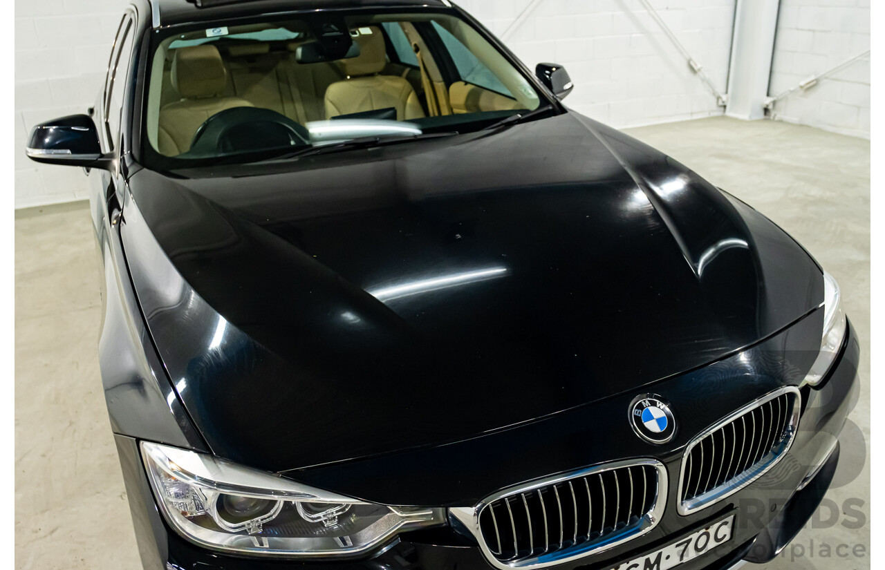 9/2013 BMW 328i Touring F31 4d Wagon Black Sapphire Metallic Turbo 2.0L