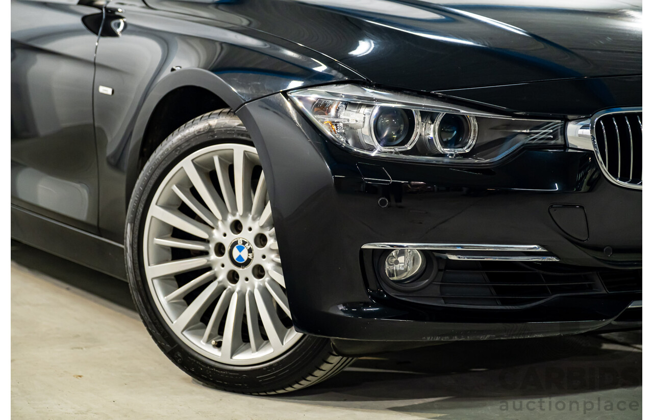 9/2013 BMW 328i Touring F31 4d Wagon Black Sapphire Metallic Turbo 2.0L