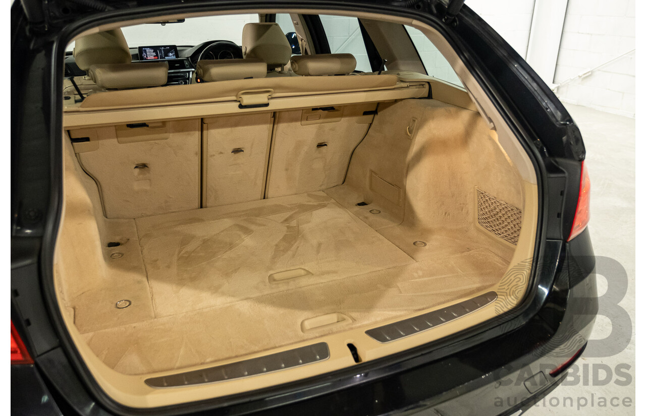 9/2013 BMW 328i Touring F31 4d Wagon Black Sapphire Metallic Turbo 2.0L