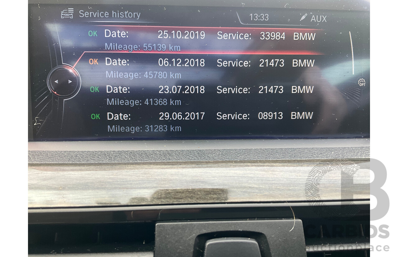 9/2013 BMW 328i Touring F31 4d Wagon Black Sapphire Metallic Turbo 2.0L