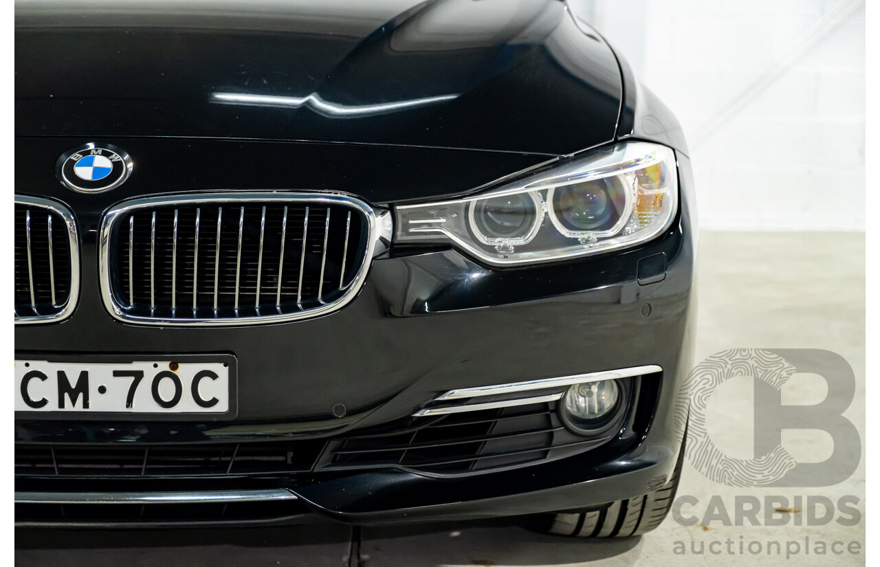 9/2013 BMW 328i Touring F31 4d Wagon Black Sapphire Metallic Turbo 2.0L