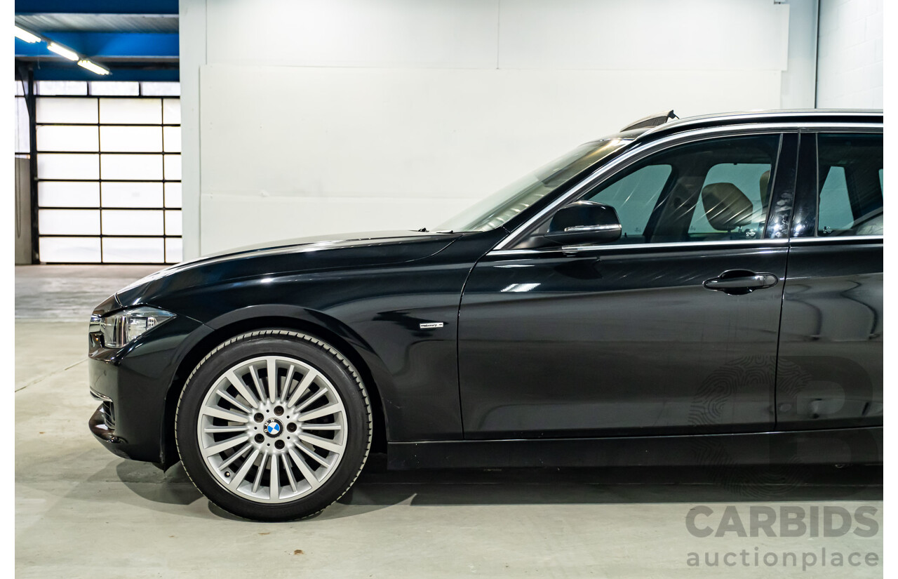 9/2013 BMW 328i Touring F31 4d Wagon Black Sapphire Metallic Turbo 2.0L