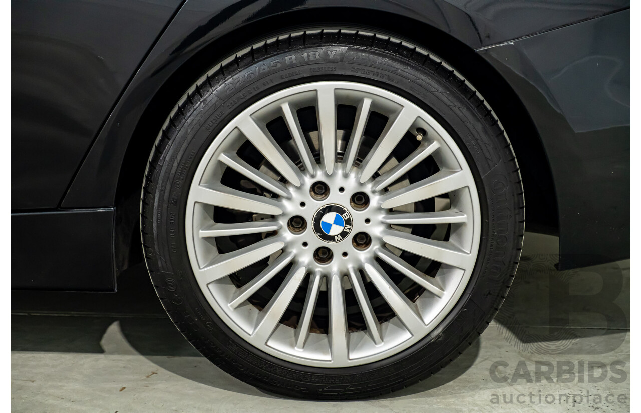 9/2013 BMW 328i Touring F31 4d Wagon Black Sapphire Metallic Turbo 2.0L