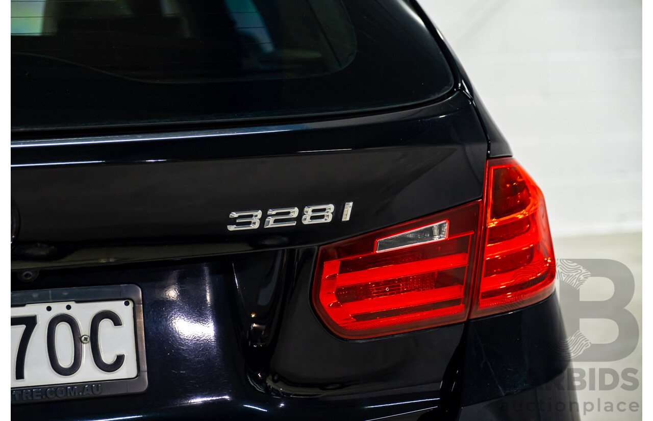9/2013 BMW 328i Touring F31 4d Wagon Black Sapphire Metallic Turbo 2.0L