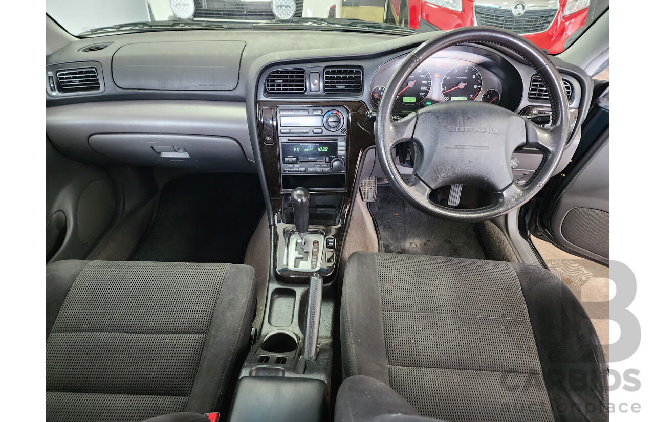 11/2002 Subaru Outback  AWD MY02 4D Wagon Green 2.5L