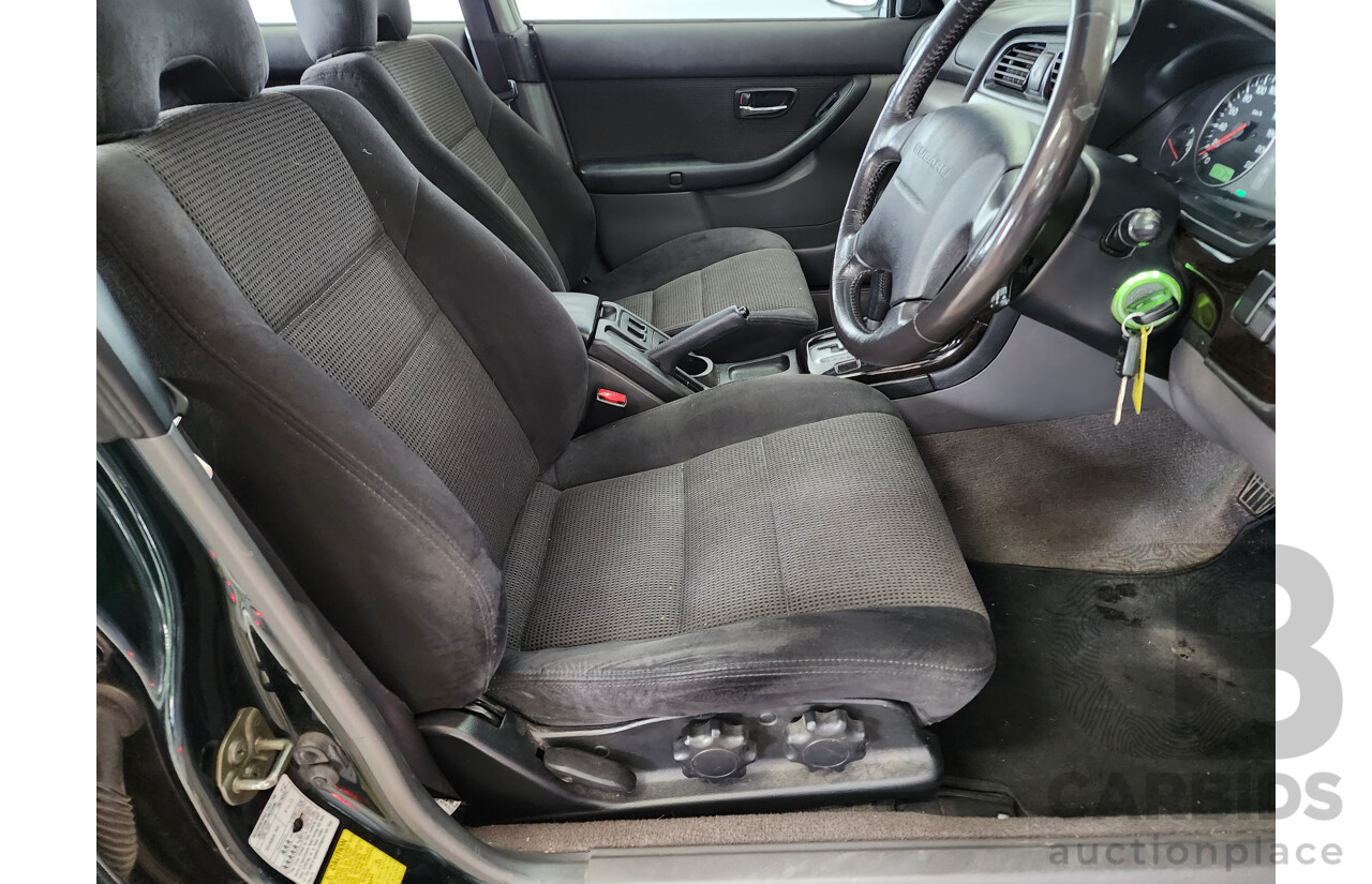 11/2002 Subaru Outback  AWD MY02 4D Wagon Green 2.5L