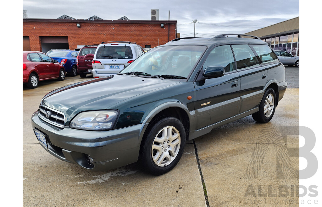 11/2002 Subaru Outback AWD MY02 - Lot 1539607 | CARBIDS