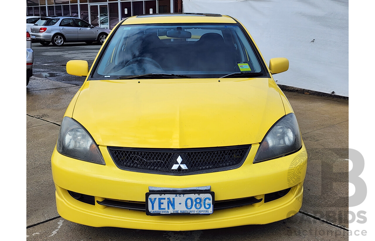 06/2006 Mitsubishi Lancer VR-X FWD CH MY06 4D Sedan Yellow 2.4L