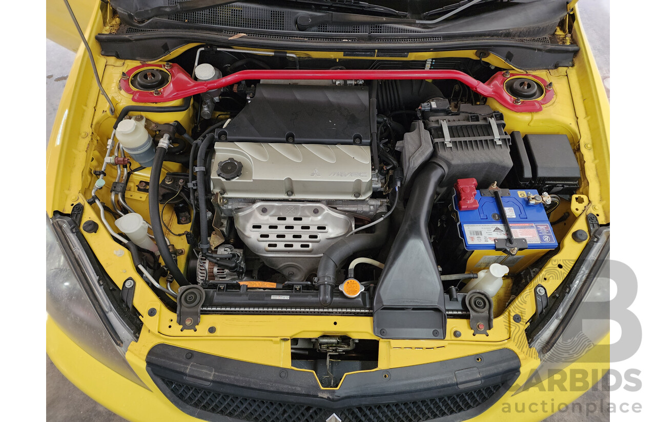 06/2006 Mitsubishi Lancer VR-X FWD CH MY06 4D Sedan Yellow 2.4L