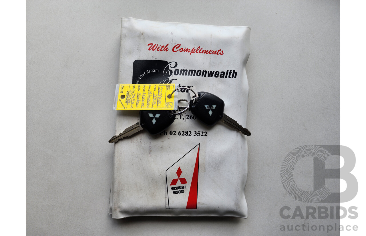 06/2006 Mitsubishi Lancer VR-X FWD CH MY06 4D Sedan Yellow 2.4L